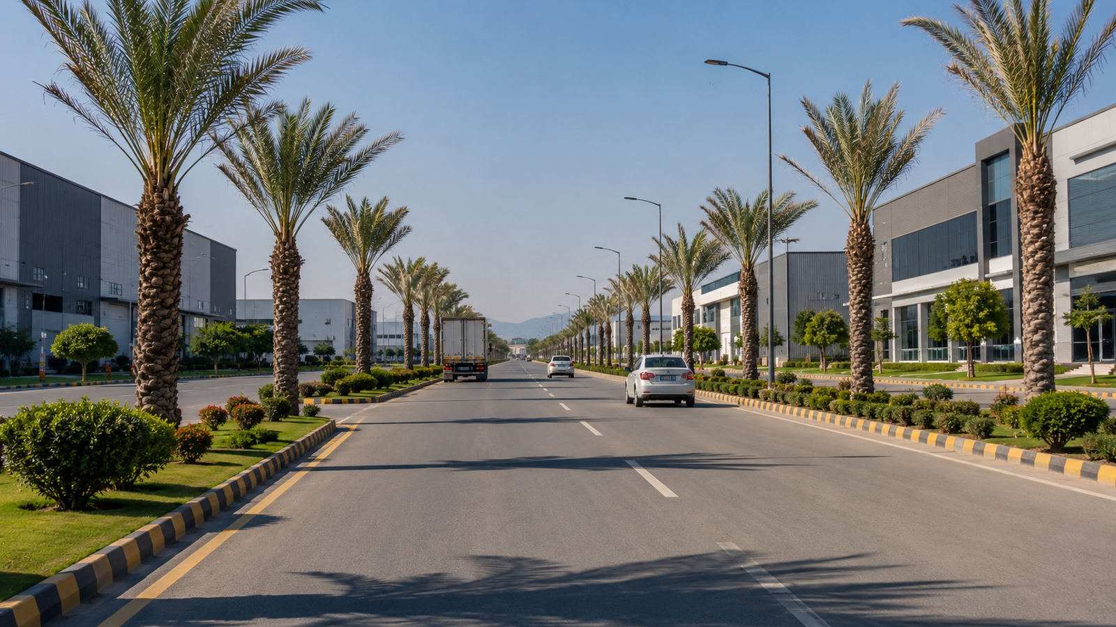 MCK Industrial Park master boulevard