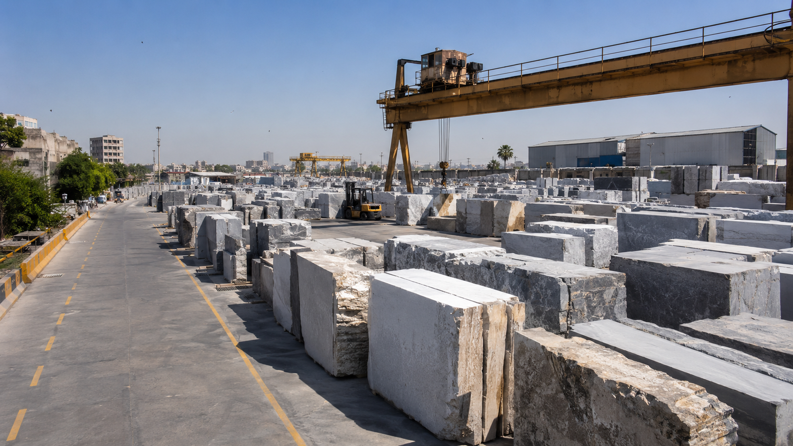 Industrial plots